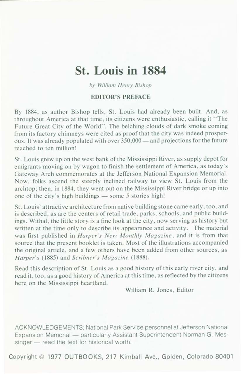 Saint Louis in 1884: "the future great city of the world." vist0024a